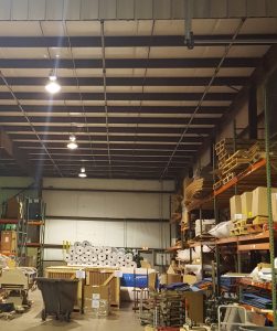 Indianapolis warehouse lighting