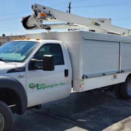 Culture Lighting bucket truck