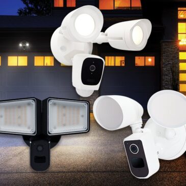 Smart LED Security Flood Light Cameras